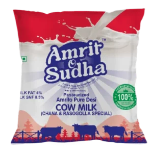 Amrito Pure Desi Cow Milk(Chana & Rasogolla Special)